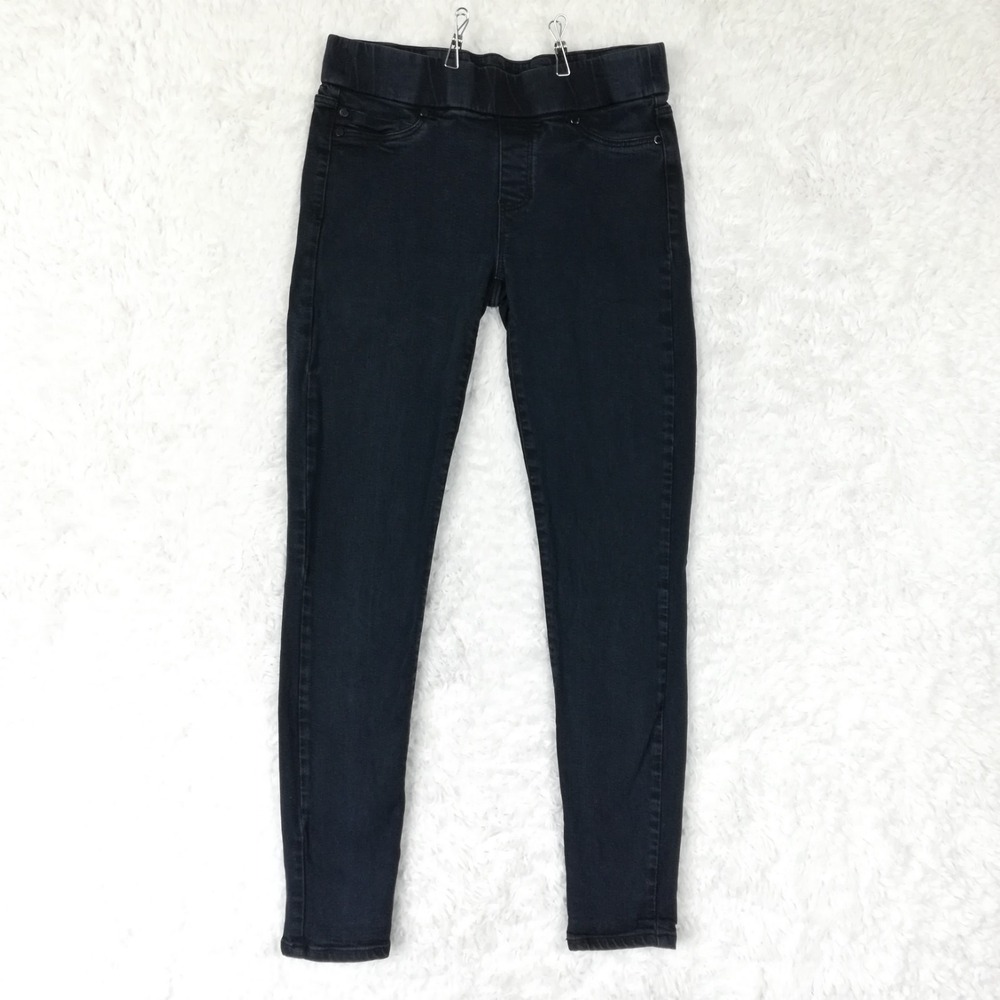 Liverpool Womens Jeans Jegging Denim Legging Indigo Black Pull On Mid Rise 4